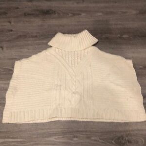 Girls gap sweater cape